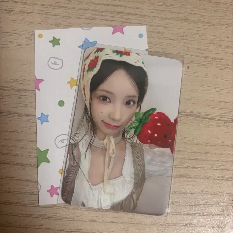 리센느 원이 포카 딸기 미공포 팝투유 분철