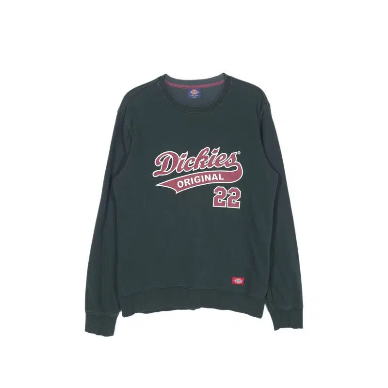 DICKIES 레터링 기모 맨투맨 L