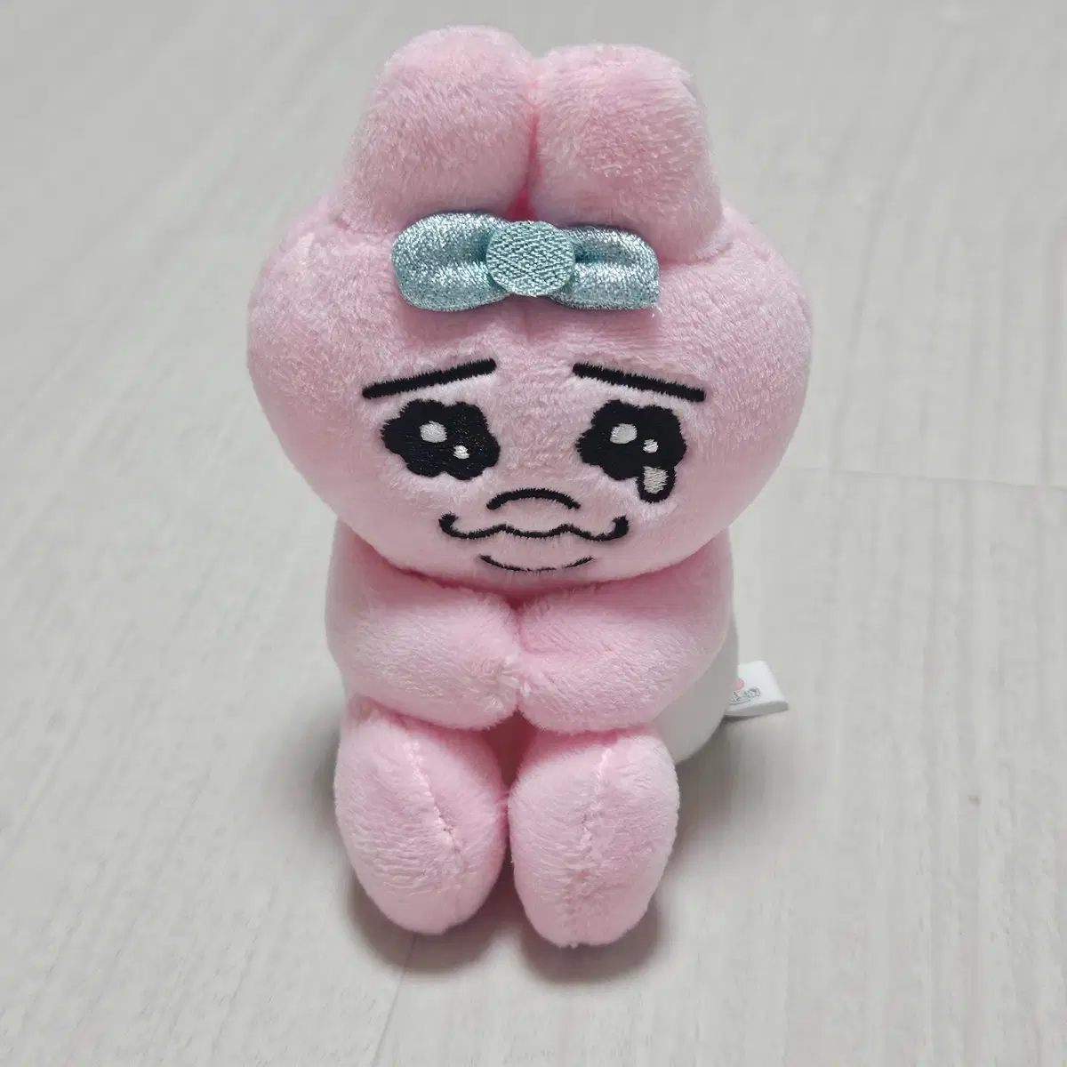 빤쮸토끼 핑크 인형 휴대폰 그립톡