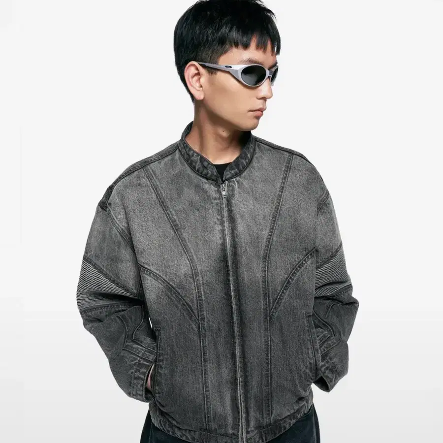 인사일런스 스모킹 페이드 데님 자켓 L