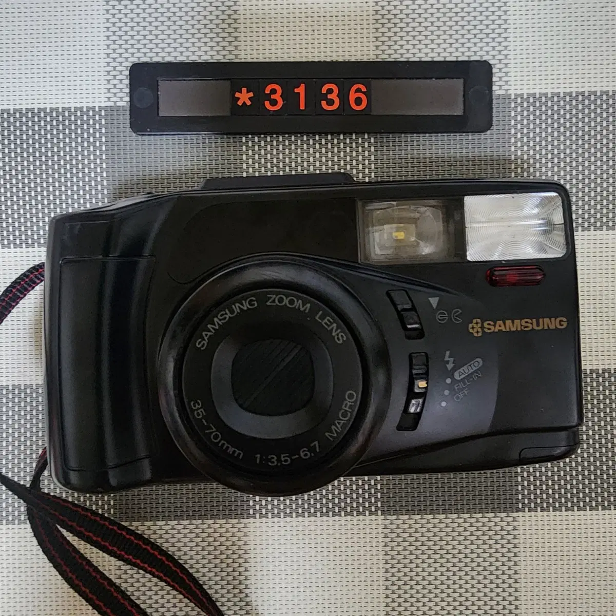 삼성 AF 줌 770 데이터백 필름카메라
