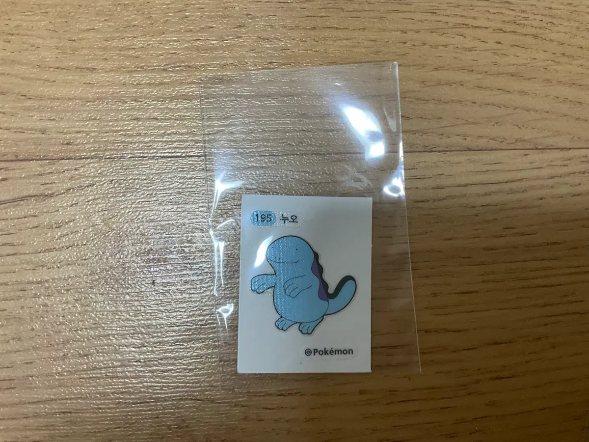 포켓몬스터 누오 띠부씰
