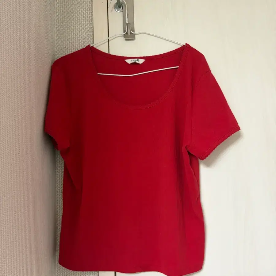 탑텐) 여성 레드 반팔 2xl(77추천)