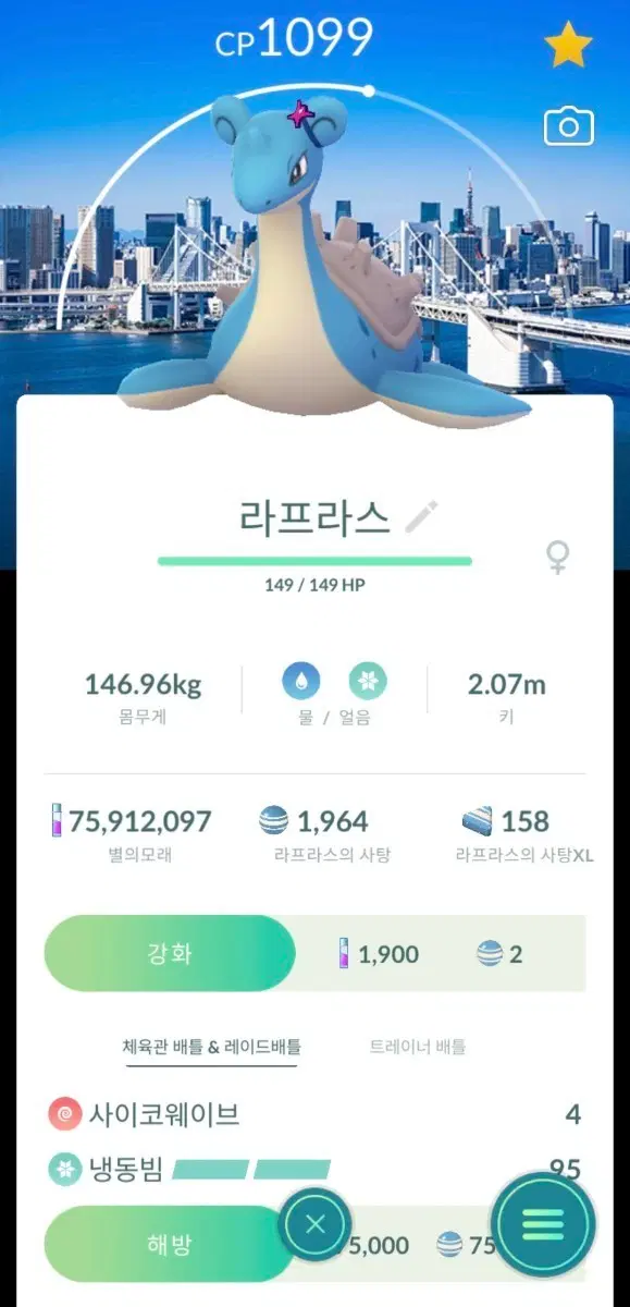 로케이션 코스튬 라프라스