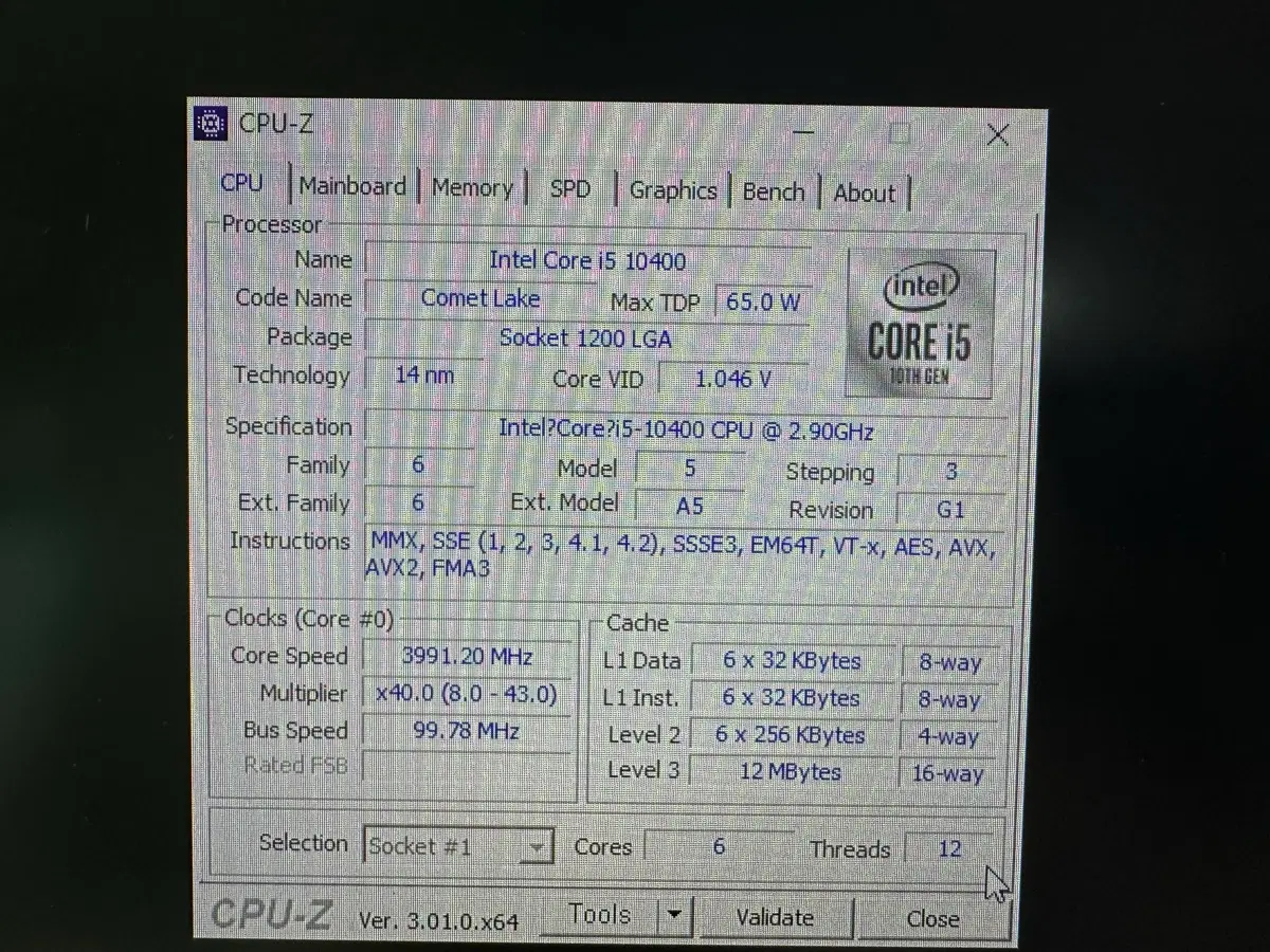 i5-10400 pc 판매 합니다.
