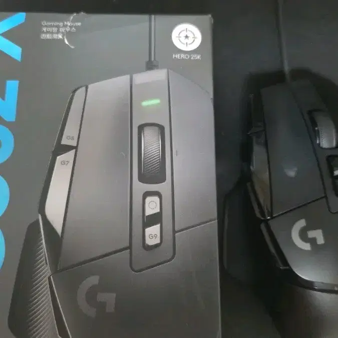 로지텍 G502 X HERO 25K 게이밍 마우스