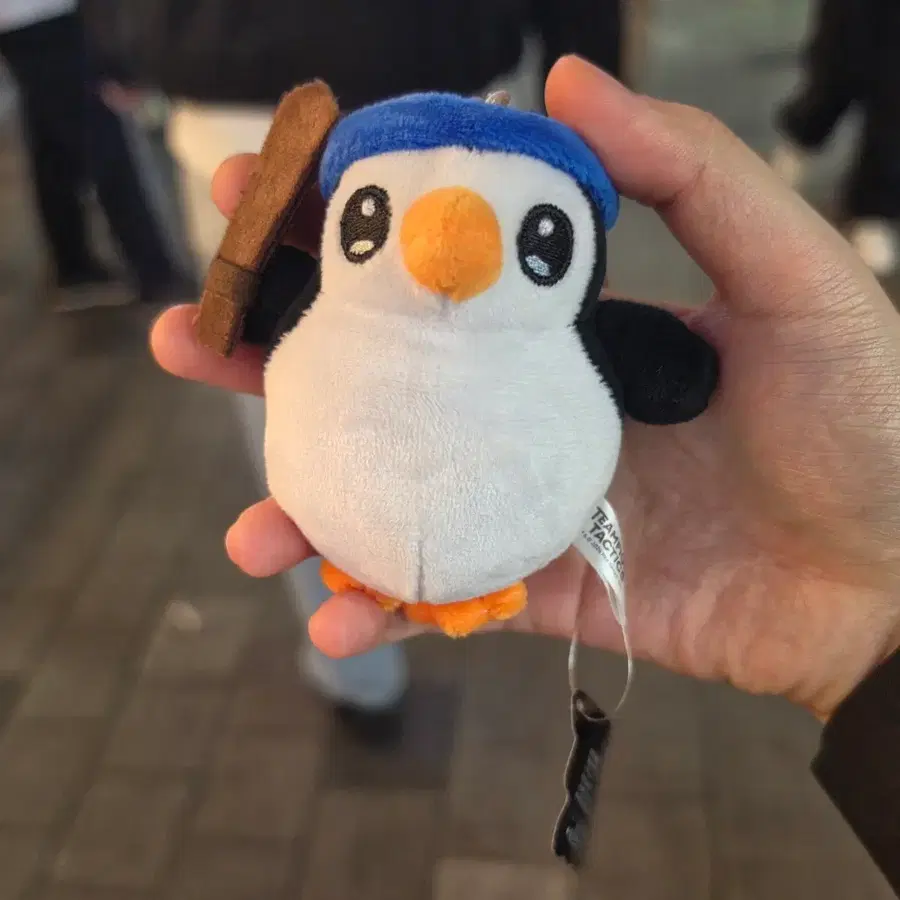 정품 롤 TFT 펭구 키링 인형 8cm