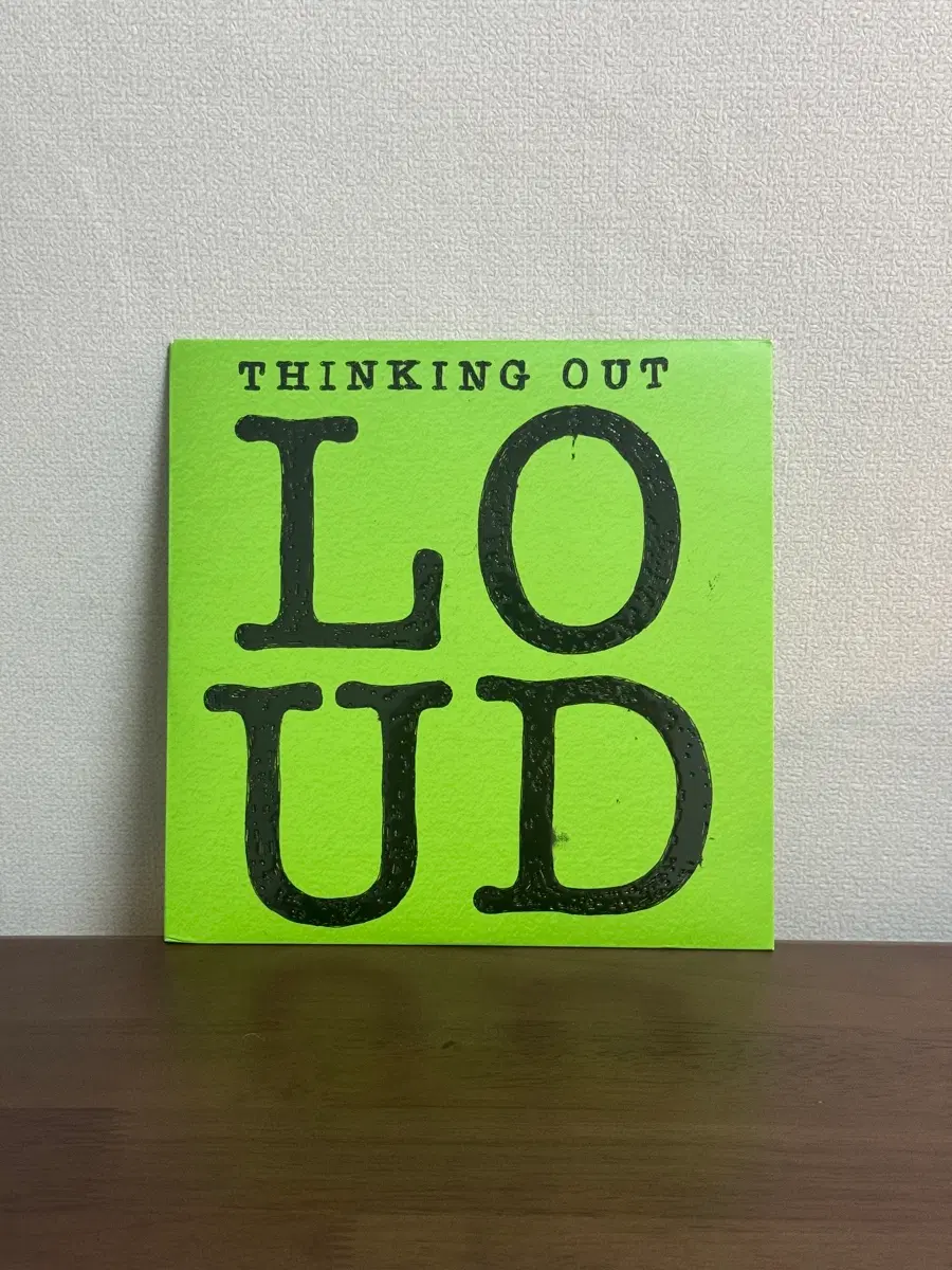 희귀) 에드시런 싱글 LP Thinking Out Loud