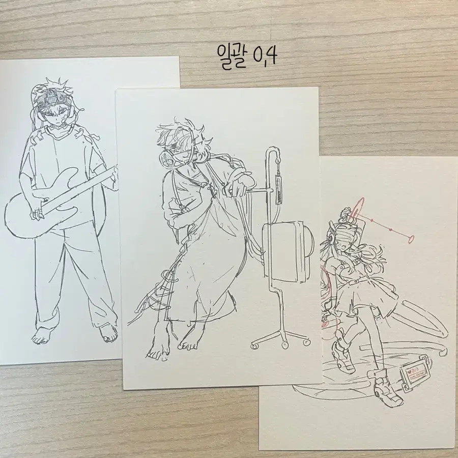 에이스테 에일리언 스테이지 2주년 홍대 팝업 엽서 루카 틸 미지