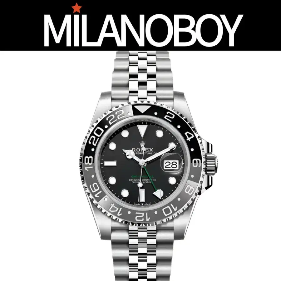 [새상품] 로렉스 GMT MASTERS2 브루스웨인 126710