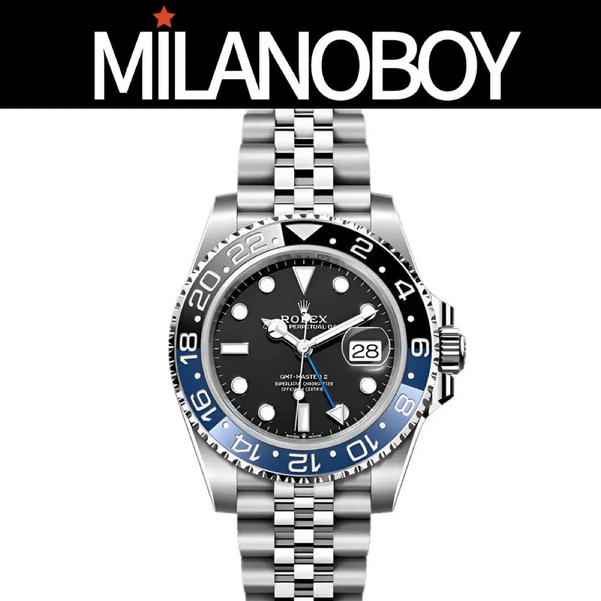 [새상품] 로렉스 GMT MASTERS2 배트걸 126710