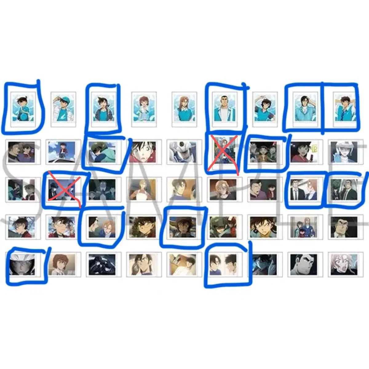 명탐정 코난 하이웨이의 타천사, 1-8탄 역대 극장판 파샤코레 판매/교환-2