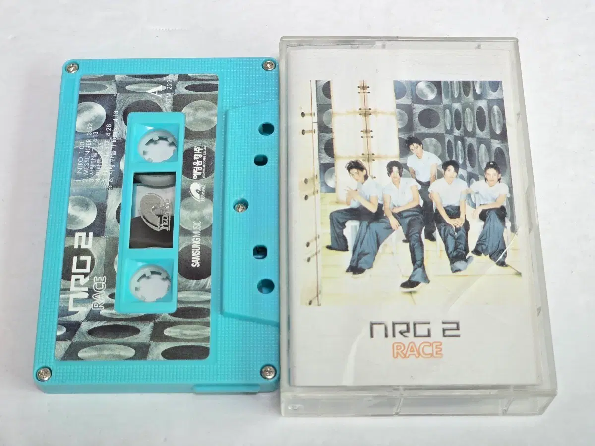 NRG (엔알지) 2집 RACE 카세트테이프