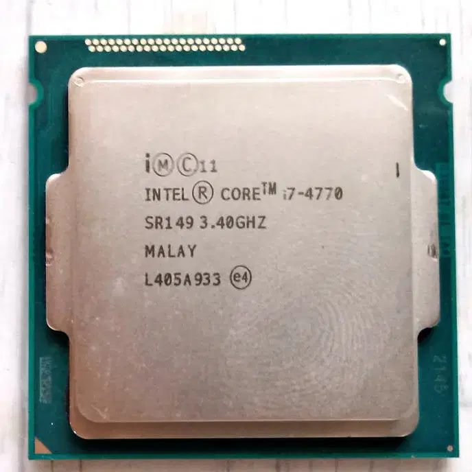 i7-4770(3.4GHz, 4코어,8쓰레드,하스웰)CPU