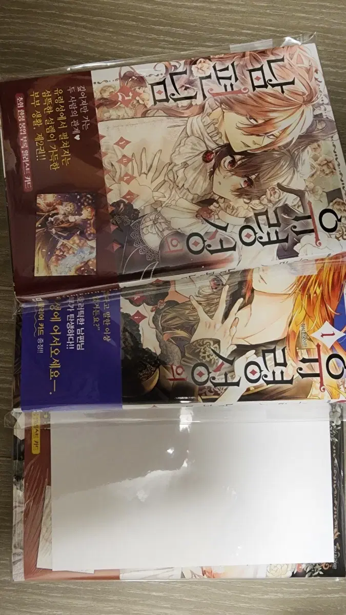 순정만화 유령성의 남편님 1~3 초판+애니메이트 특전