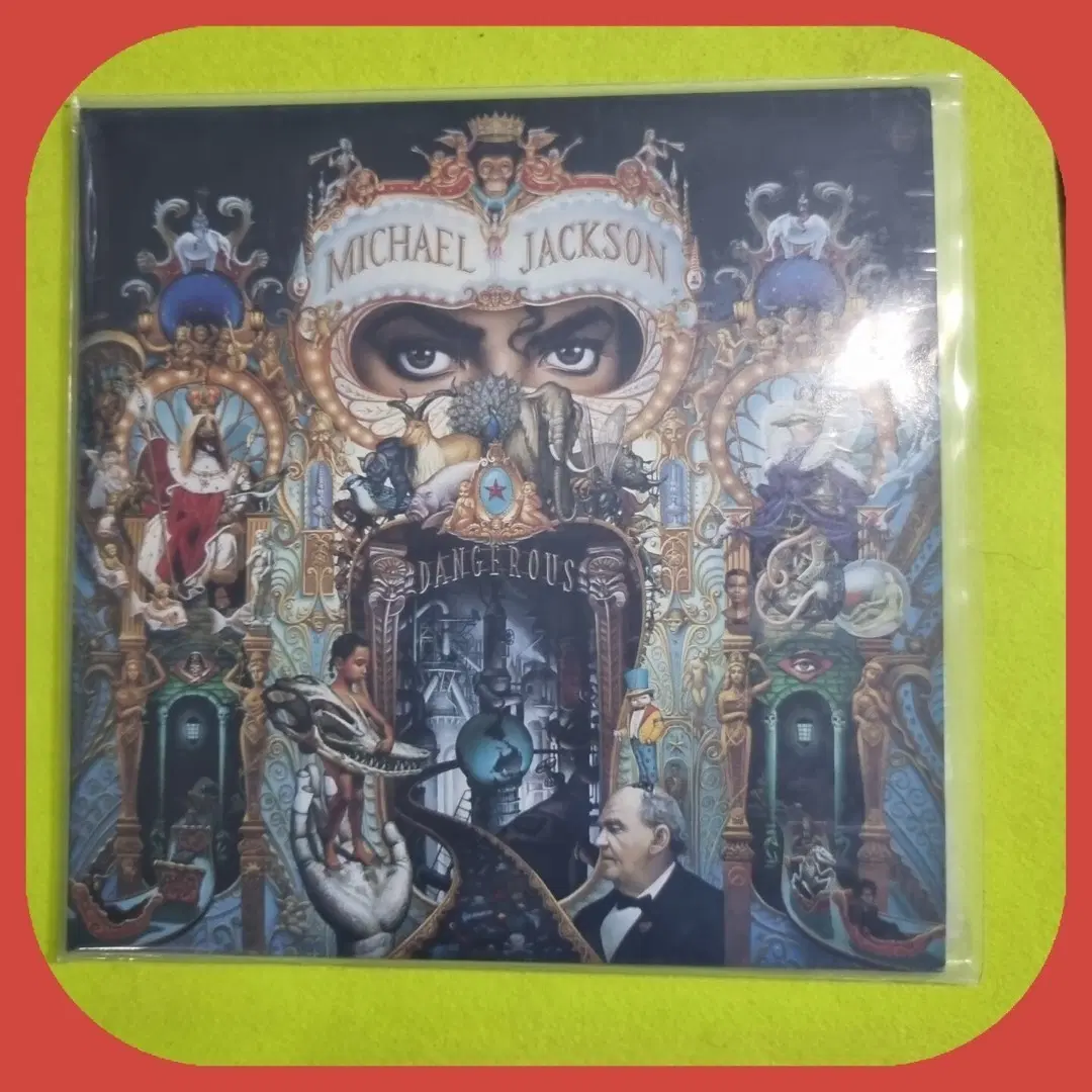 마이클 잭슨 Dangerous LP NM/NM.NM-