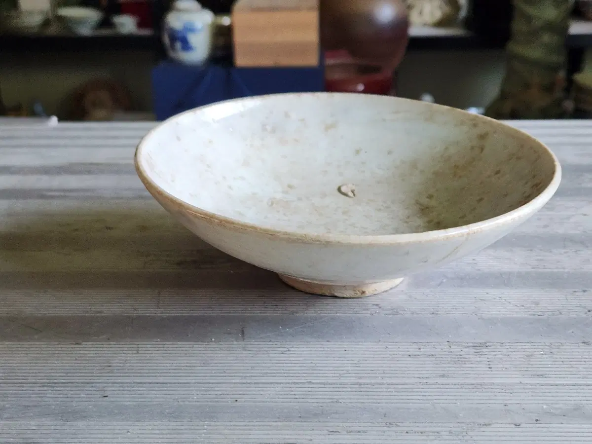 조선시대 백자 나스다완,사발