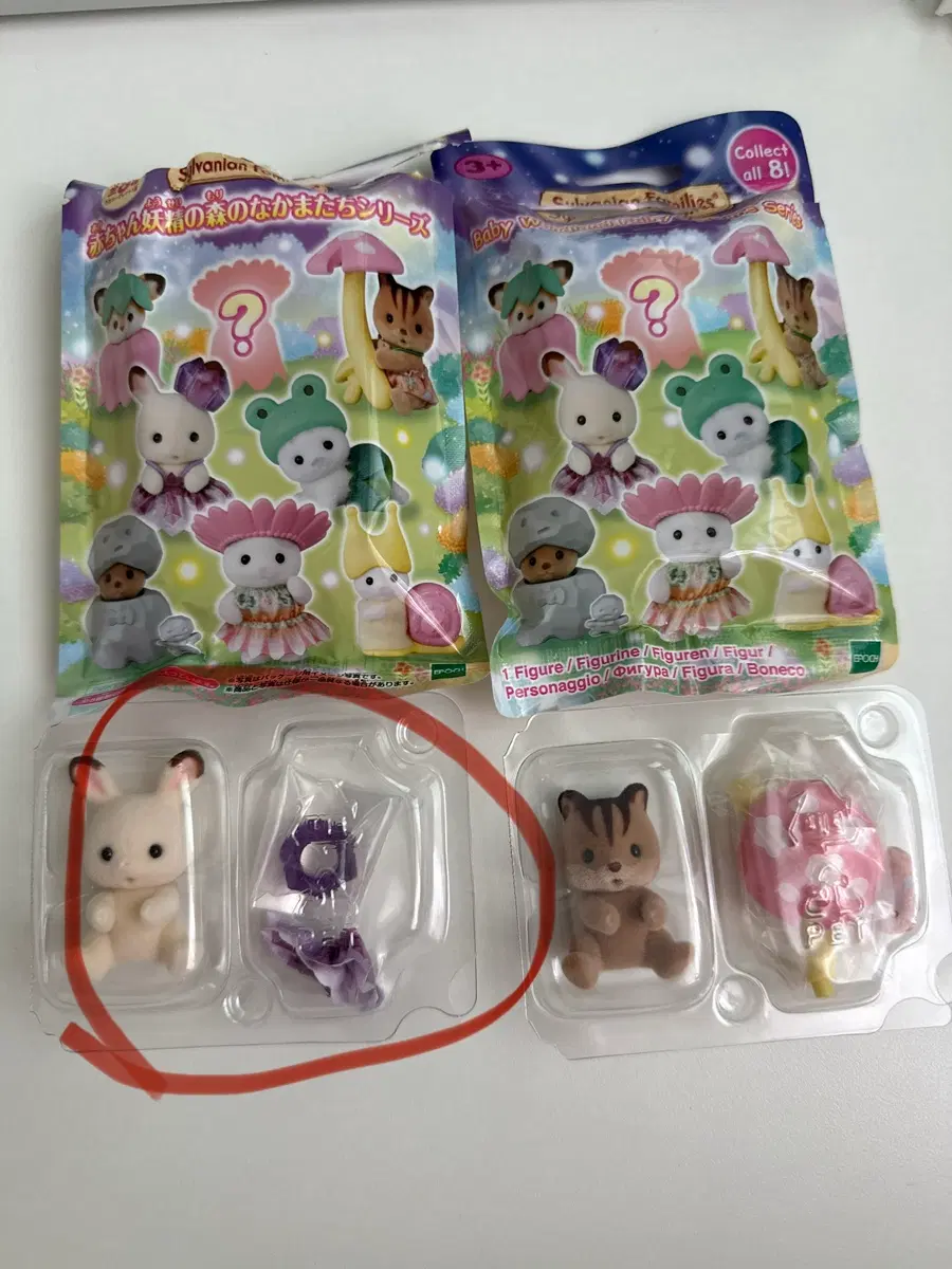 실바니안 요정의숲 블라인드백 초콜릿토끼