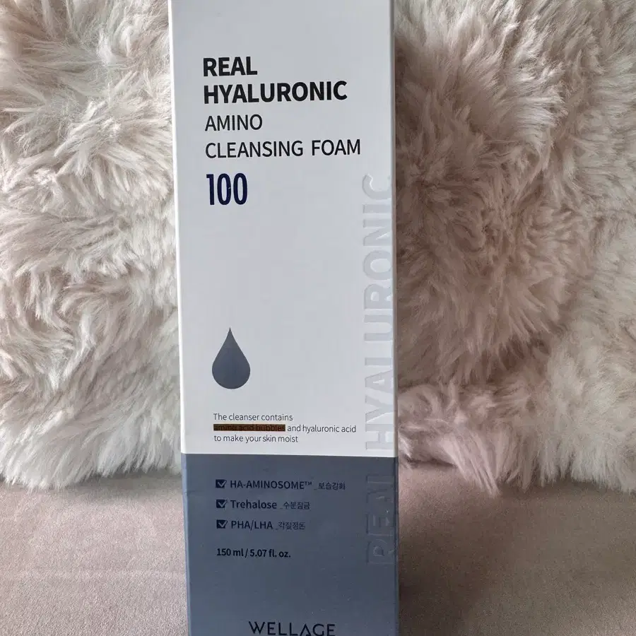 미개봉) 웰라쥬 리얼 히알루로닉 클렌징폼 100 (150ml)