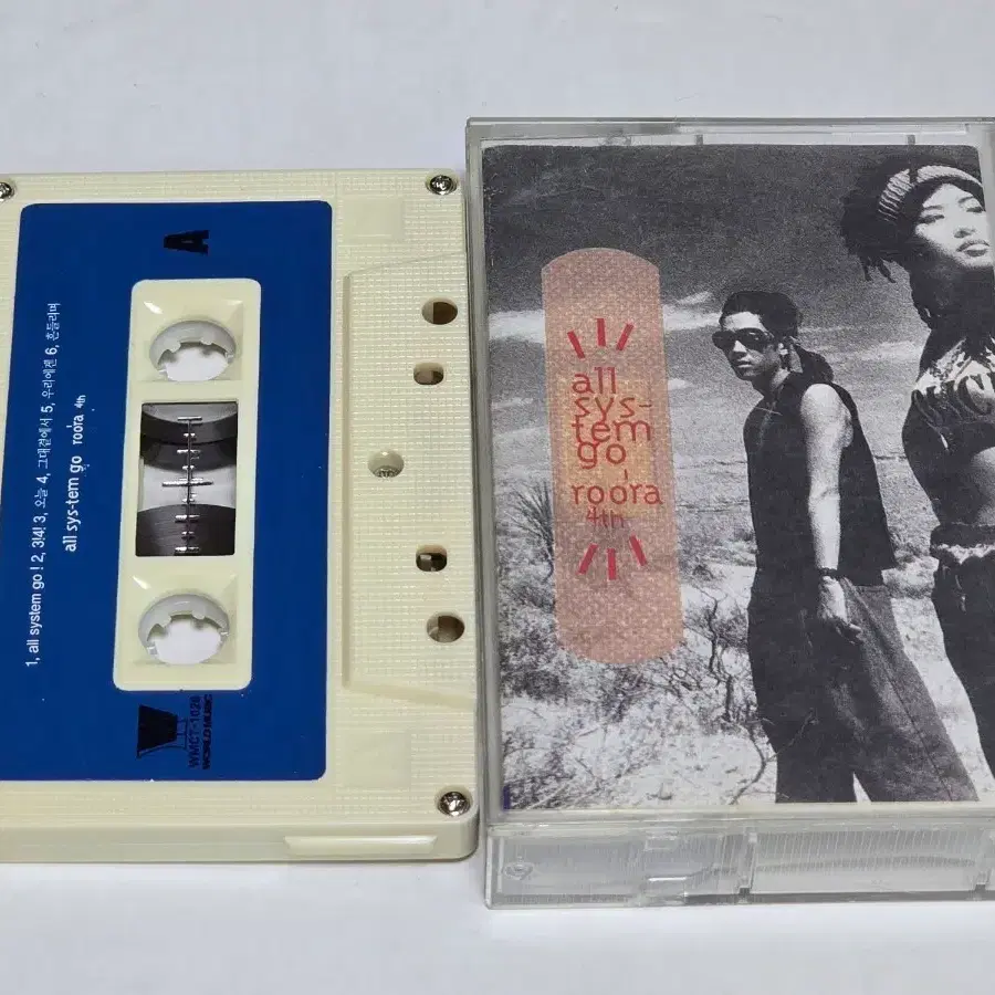 룰라(Roo'Ra) 4집 카세트테이프 - All System Go! (3!4! 수록)