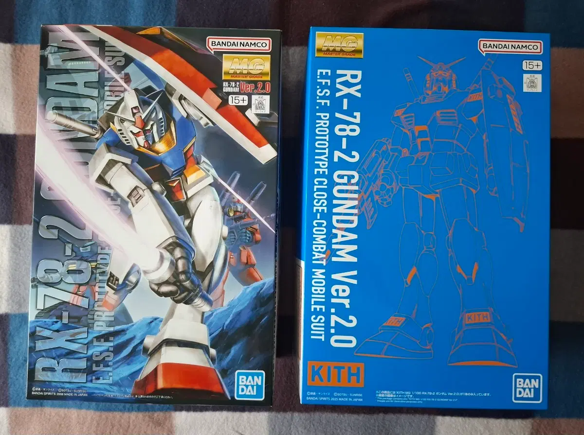 MG 퍼스트 건담 2.0 (일반, KITH 2종 일괄) / MG RX-78-2 2.0