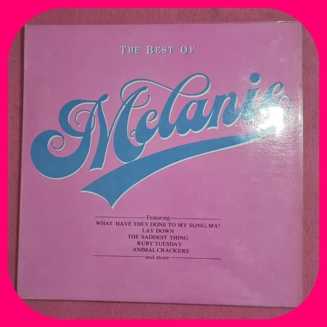 멜라니 베스트 오브 LP NM/NM