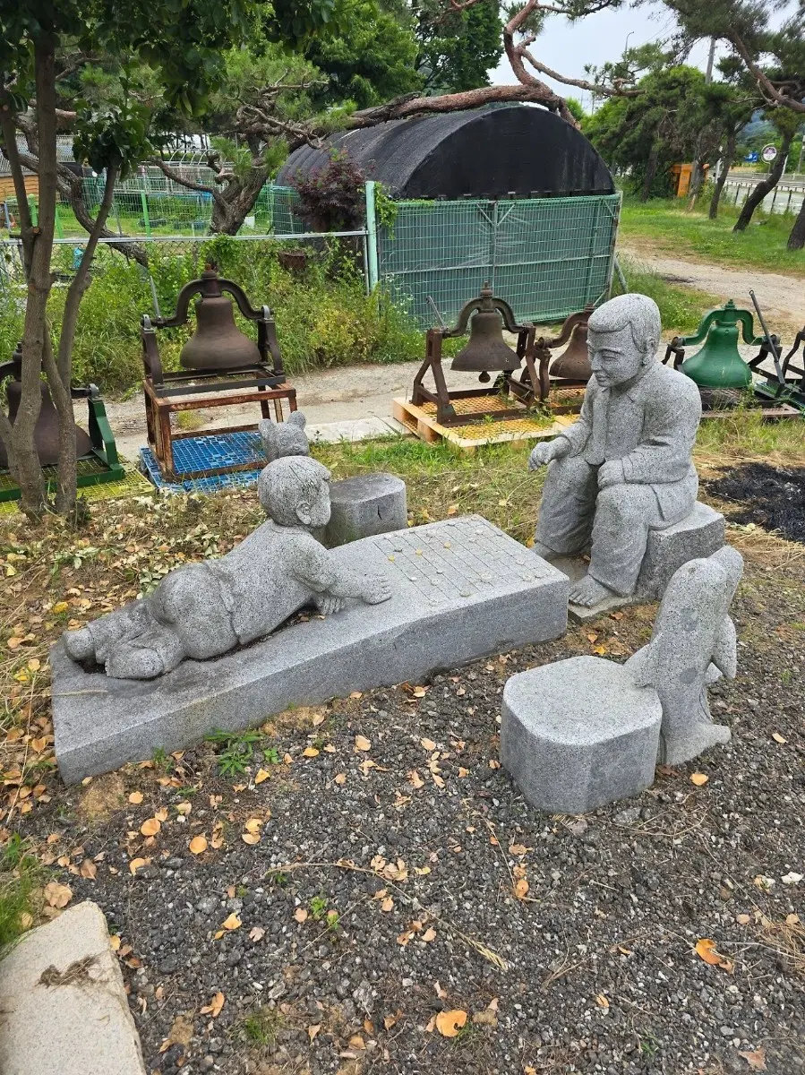 화강암 돌장기판 세트