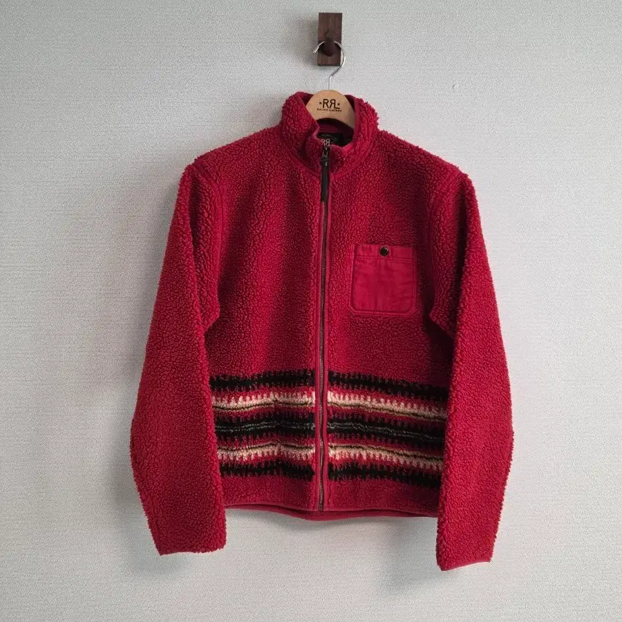 RRL 더블알엘 자카드 플리스 자켓 M