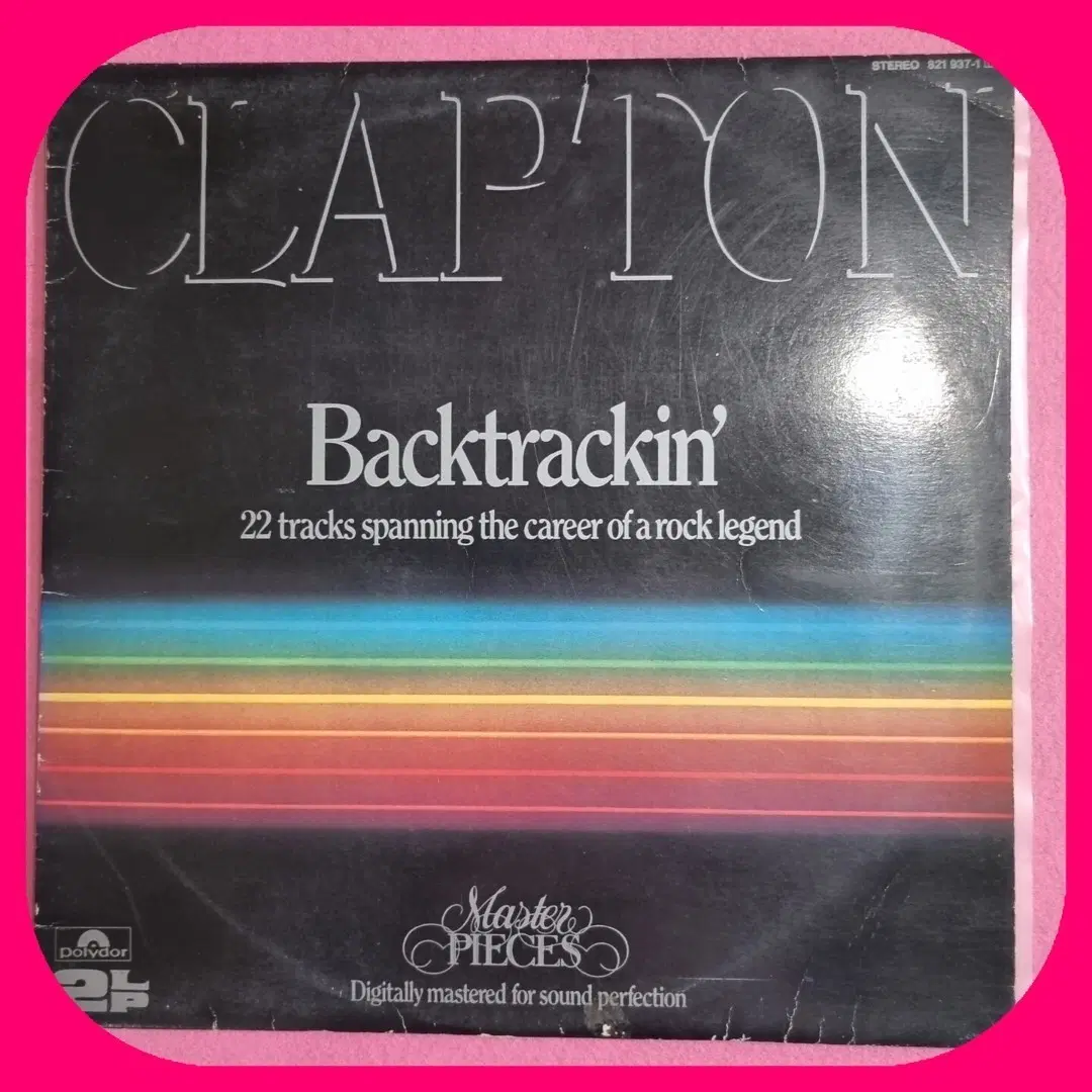에릭 클랩튼 Backtrackin' 2LP EX/NM