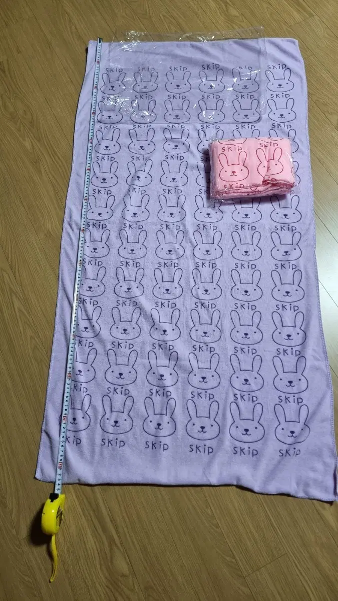 SKIP 토끼 아동용 비치타월