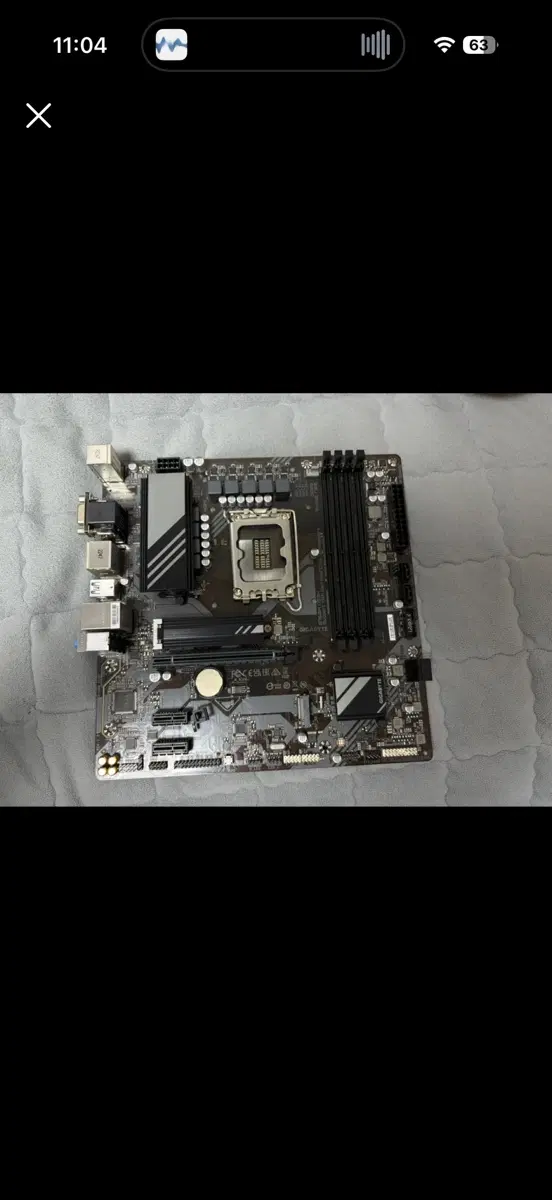 기가바이트 B760M DDR5 메인보드 1700 박격포