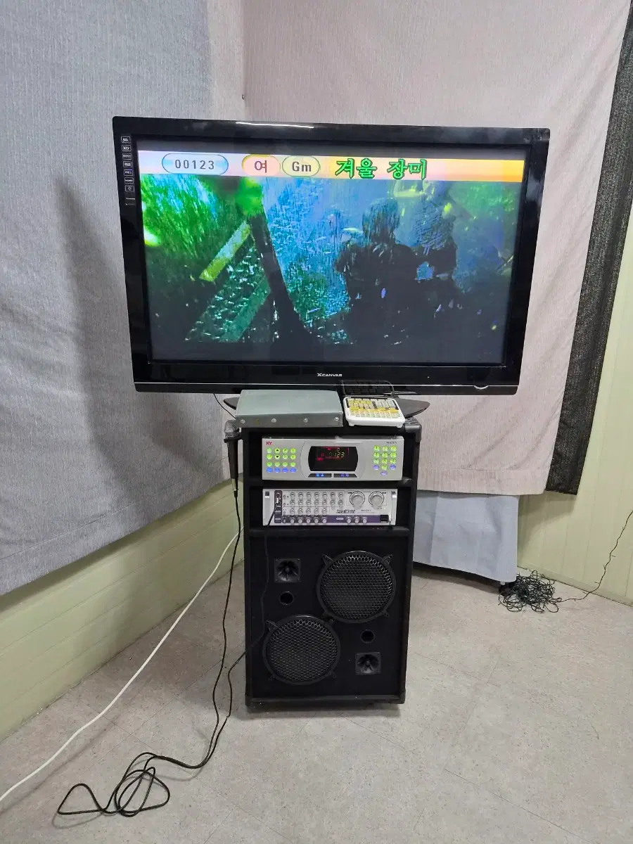 이동식 노래방기기 풀셑