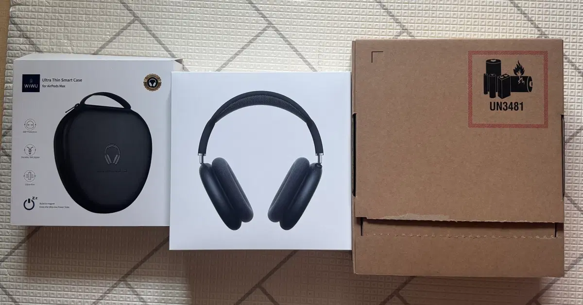 애플 에어팟맥스 USB-C 헤드셋(미드나이트 블랙)