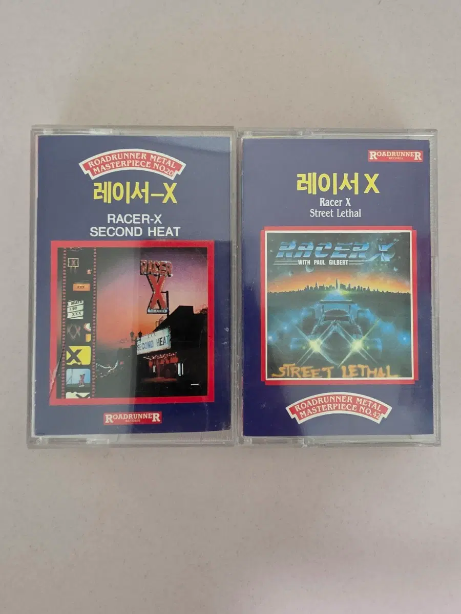 A.[개봉/카세트테이프] 레이서X 2종류