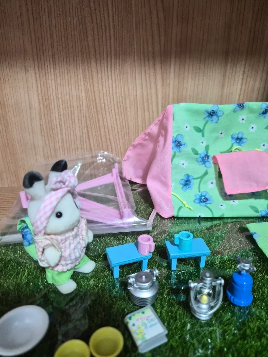 실바니안 올드 멍토끼 텐트 캠핑세트