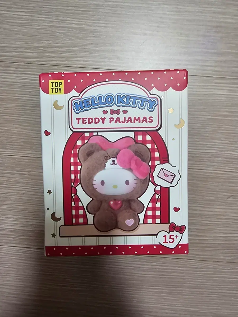 탑토이_헬로키티 테디 파자마 인형(미개봉품)