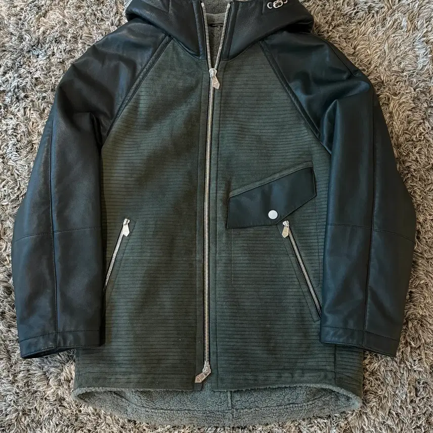 에르메스 램 시어링 무스탕 23FW Size 46IT 사진 2