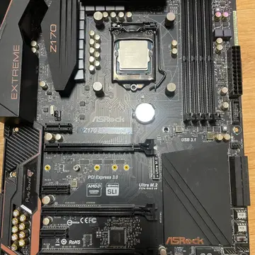 I7 6700K ASRock Z170 EXTREME4 메인보드 판매합니다 | CPU/메인보드