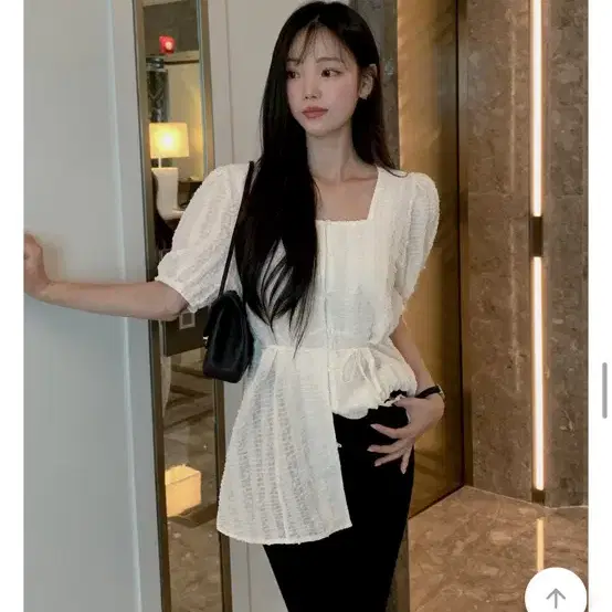 메이빈스 메이드 나나 퍼프 블라우스