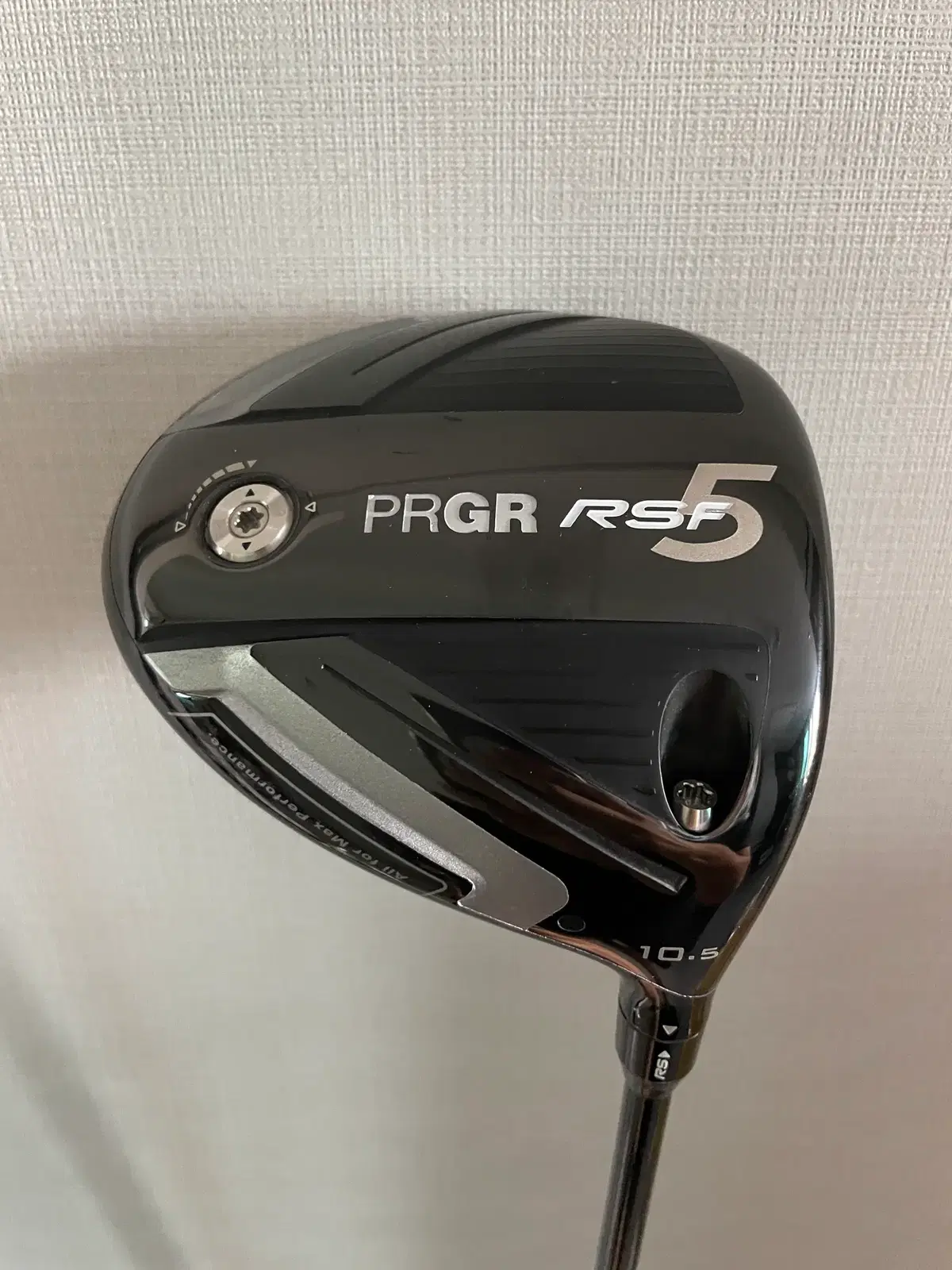PRGR RSF5 10.5도 드라이버