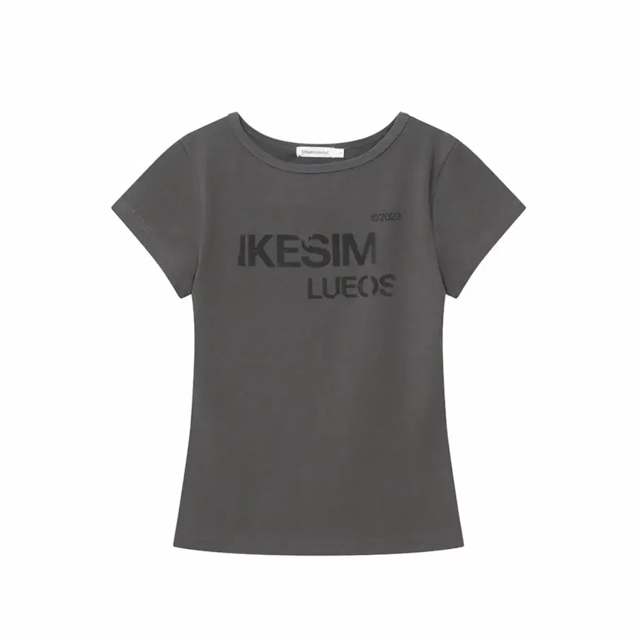미세키서울 Ikesim short sleeves CHARCOAL
