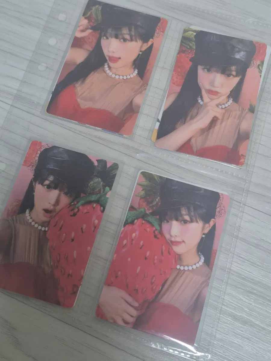 최예나 시즌그리팅 포토키드 일괄 판매 20장