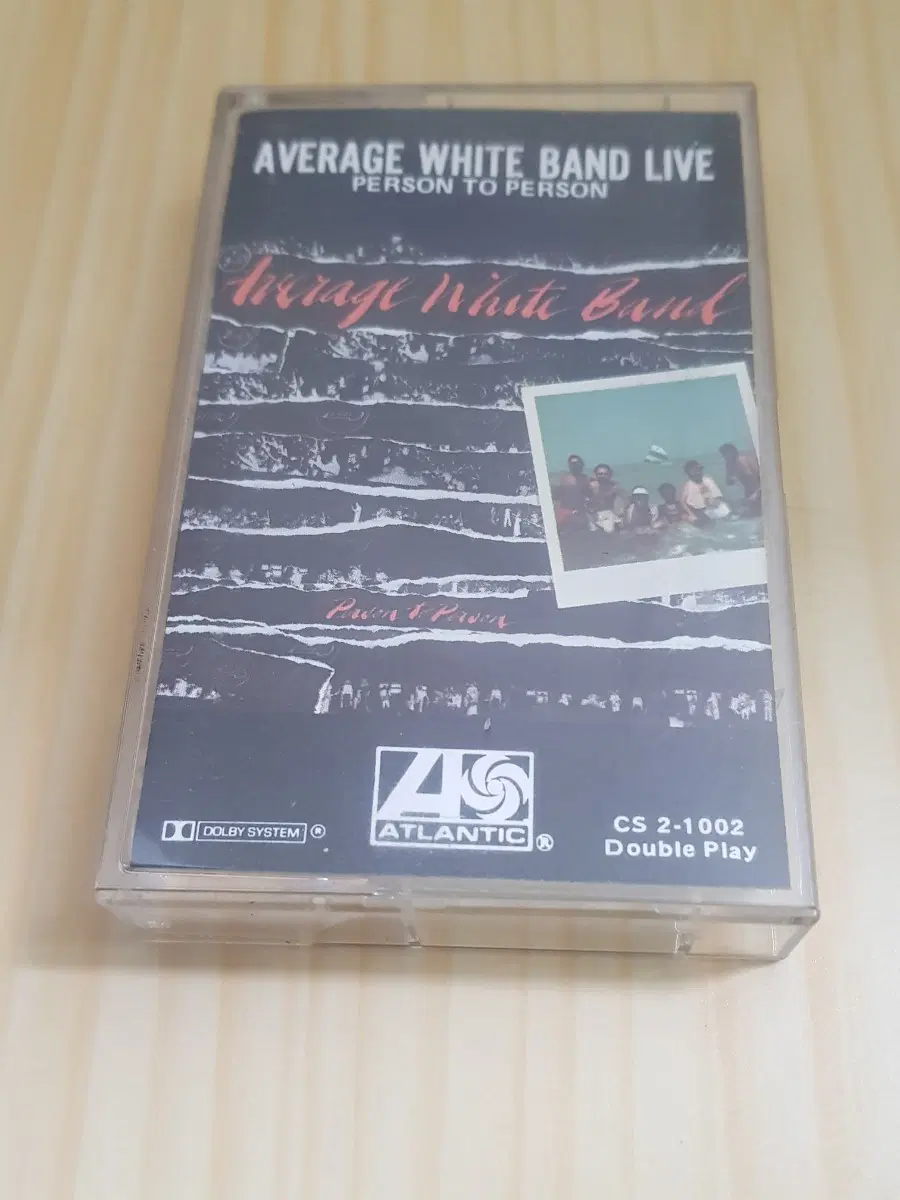 하자음반 감상부적합 Average White Band Live Person to pearson 미국수입카세트테이프