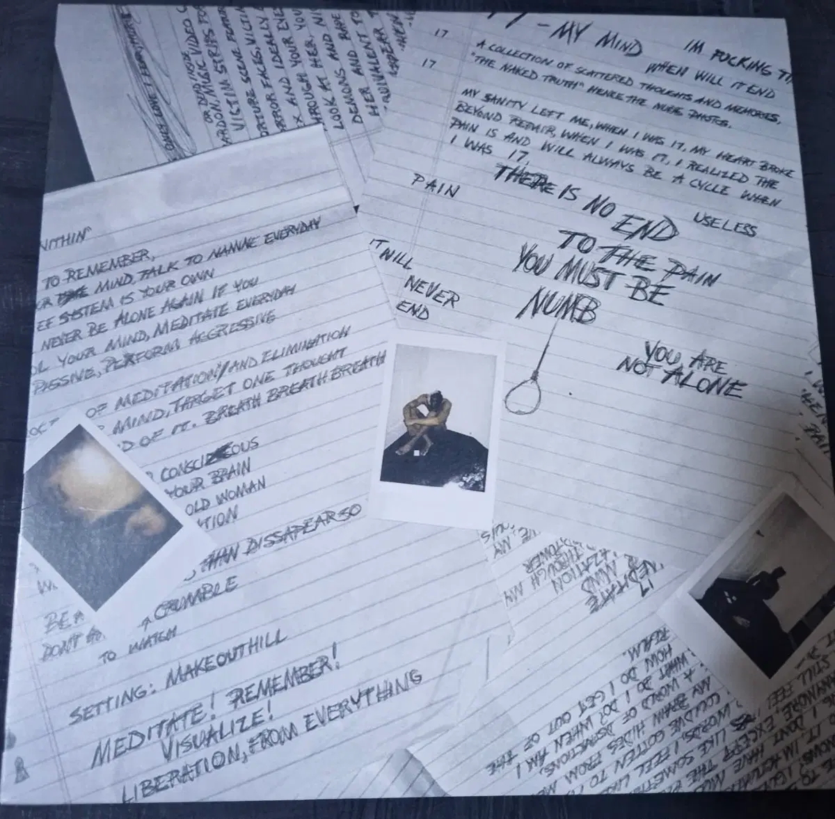 XXXTentacion 17 텐타시온 17 - My Mind 앨범 LP