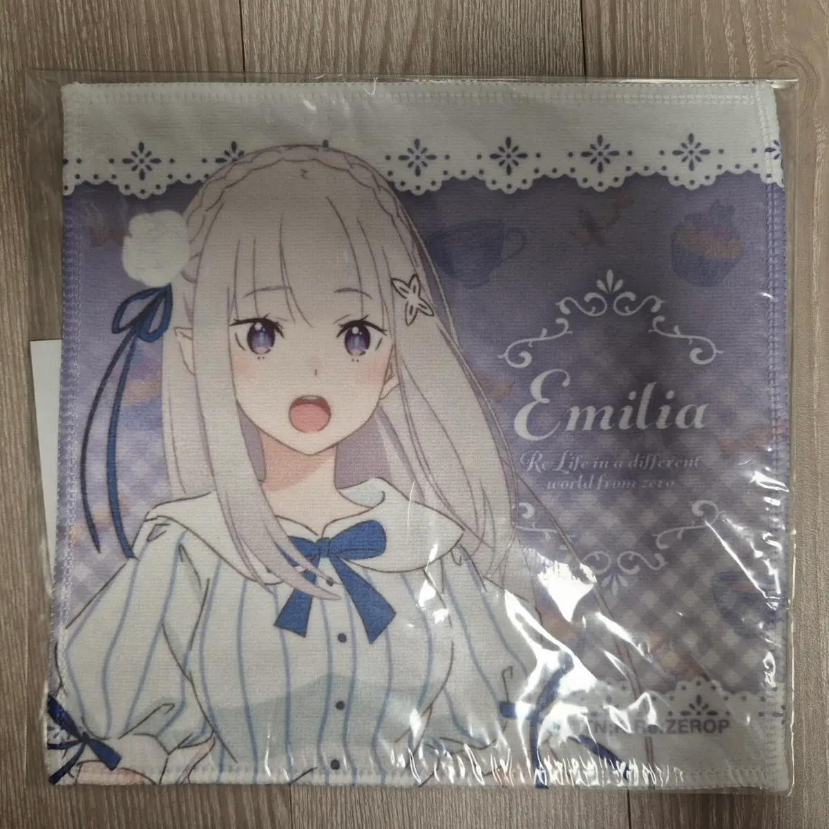 Re:zero/리제로 에밀리아 핸드 타올 파티 버전
