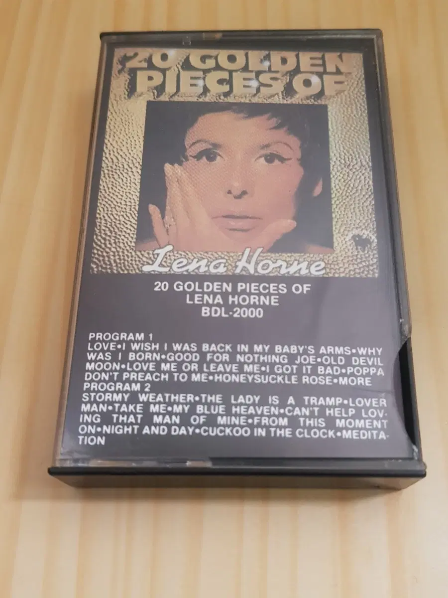 하자음반 레나혼 Lena Horne 20 Golden Pieces of Lena Horne 미국수입카세트테이프