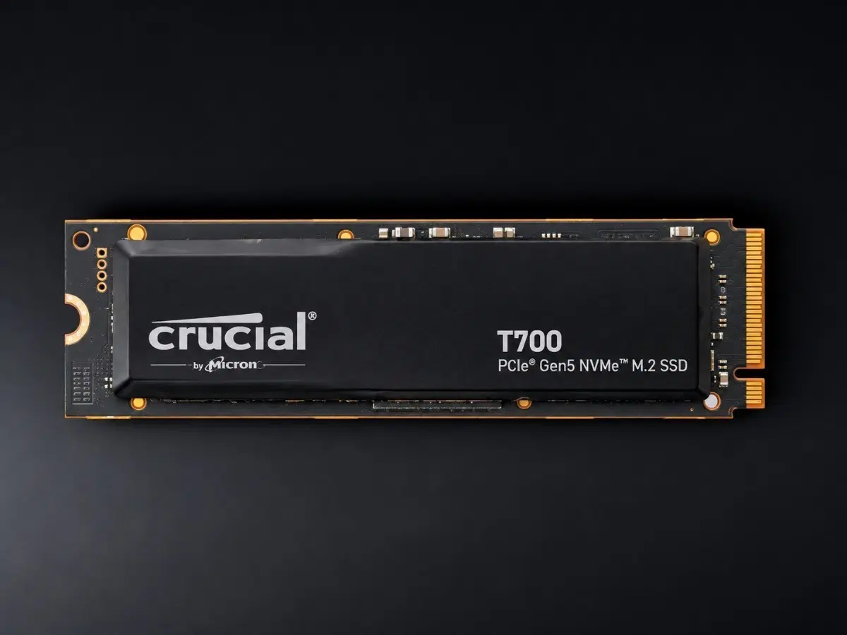 Crucial T700 PCIe Gen5 NVMe M.2 SSD 4TB