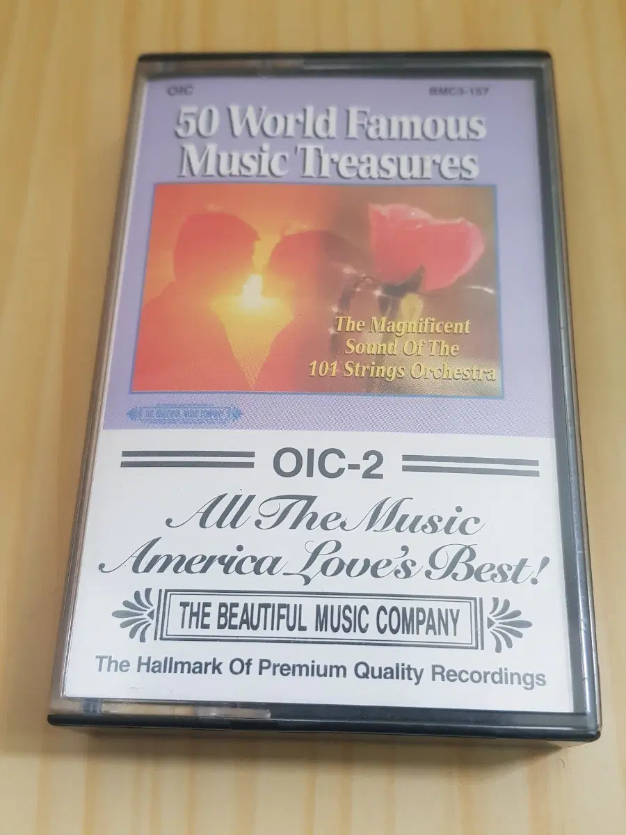 101 Strings Orchestra: All the music America love's most 미국수입카세트테이프 현악 경음악 수입테잎