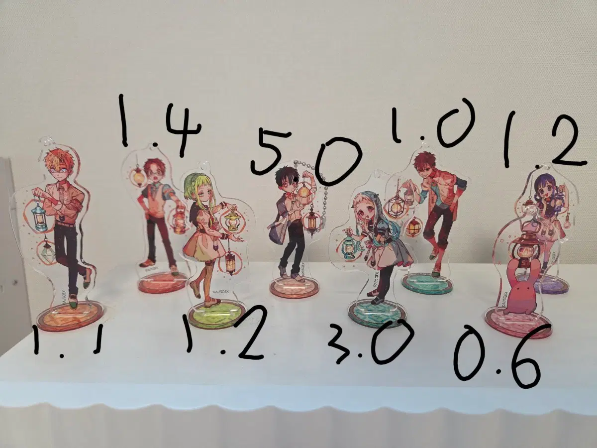 지박소년 하나코군 테루, 사쿠라, 네네, 아마네, 아카네, 아오이, 나츠히코, 못케 등불 판매
