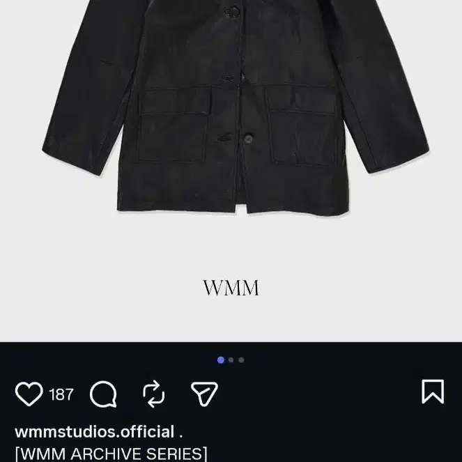 WMM 가죽자켓